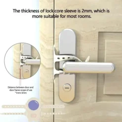 Comfort u0026 Style Gadgets Für Zuhause-Geräuschreduzierende Türschlossabdeckung - Silent Shield Sicherheitszubehör