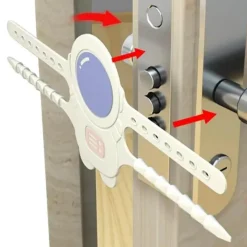 Comfort u0026 Style Gadgets Für Zuhause-Geräuschreduzierende Türschlossabdeckung - Silent Shield Sicherheitszubehör