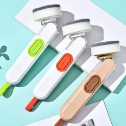 The Culinary Kit Küche & Esszimmer-Geschirrbürste mit Seifenspender – Küchenreinigungswerkzeug