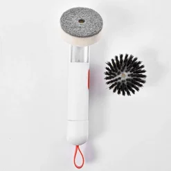 The Culinary Kit Küche & Esszimmer-Geschirrbürste mit Seifenspender – Küchenreinigungswerkzeug