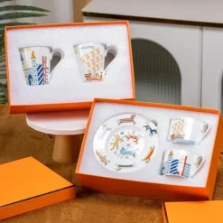 Elegance at the Table Küche & Esszimmer-Geschirrset aus Bone China für Kinder – Teller, Schüsseln, Geschenk für die Kleinen