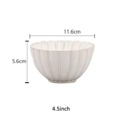 Elegance at the Table Küche & Esszimmer-Geschirrset aus weiß glasierter Keramik – Elegante Geschirrkollektion