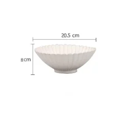 Elegance at the Table Küche & Esszimmer-Geschirrset aus weiß glasierter Keramik – Elegante Geschirrkollektion