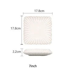 Elegance at the Table Küche & Esszimmer-Geschirrset aus weiß glasierter Keramik – Elegante Geschirrkollektion