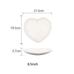 Elegance at the Table Küche & Esszimmer-Geschirrset aus weiß glasierter Keramik – Elegante Geschirrkollektion