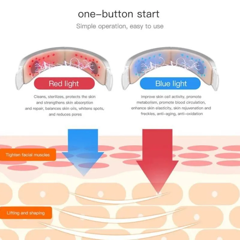 Decor Gesundheits- Und Entspannungstools-Gesichtsmuskelstimulator - Anti-Aging-Lift-Massagegerät