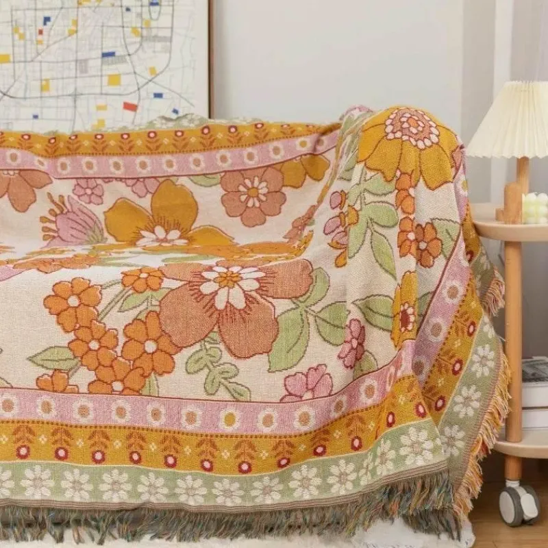 Snug u0026 Soft Bettzeug-Gestrickte Gobelindecke – Leichte, luxuriöse Dekodecke für das Wohnzimmer im Freien