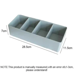 Tom Küche & Esszimmer-Geteilte Aufbewahrungsbox – Vielseitiger Organizer für Geschirr