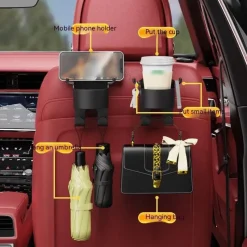 Wild u0026 Free Gear Autozubehör|Automobilindustrie-Getränkehalter für den Rücksitz des Autos – Multifunktionale Aufbewahrungslösung für Getränke