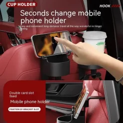 Wild u0026 Free Gear Autozubehör|Automobilindustrie-Getränkehalter für den Rücksitz des Autos – Multifunktionale Aufbewahrungslösung für Getränke