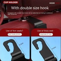 Wild u0026 Free Gear Autozubehör|Automobilindustrie-Getränkehalter für den Rücksitz des Autos – Multifunktionale Aufbewahrungslösung für Getränke