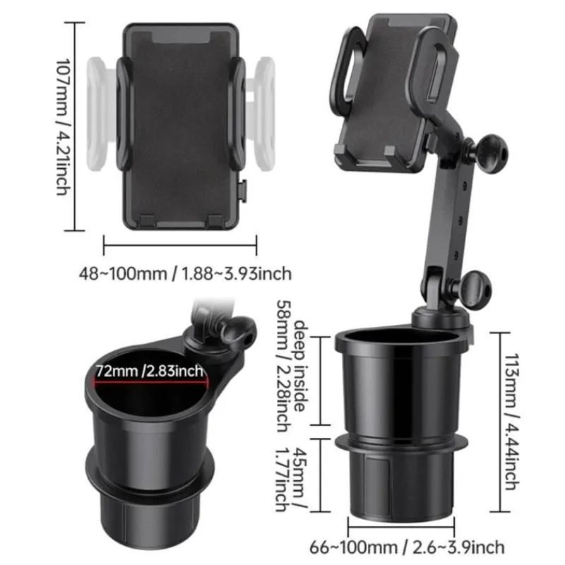 Wild u0026 Free Gear Autozubehör|Automobilindustrie-Getränkehalter fürs Auto, Telefonständer - Drive Comfort Zubehör