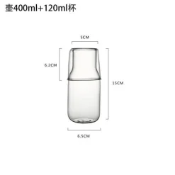 Tom Küche & Esszimmer-Getränkeset aus Borosilikatglas – langlebiges, hitzebeständiges Trinkgeschirr