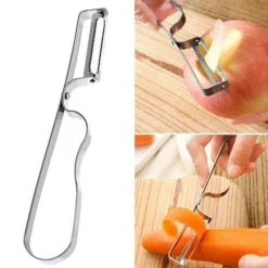 The Culinary Kit Küche & Esszimmer-Gewellter Kartoffelschneider – Küchenwerkzeug aus Edelstahl