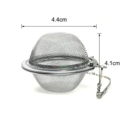 The Cozy Mug Küche & Esszimmer-Gewürzkugel aus Edelstahl – Ultrafeines Kräutersieb