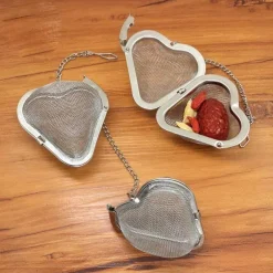 The Cozy Mug Küche & Esszimmer-Gewürzkugel aus Edelstahl – Ultrafeines Kräutersieb