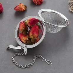 The Cozy Mug Küche & Esszimmer-Gewürzkugel aus Edelstahl – Ultrafeines Kräutersieb