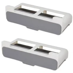 Space Savvy Küche & Esszimmer-Gewürz-Organizer für unter das Regal – Aufbewahrungslösung für Gewürze in der Küche