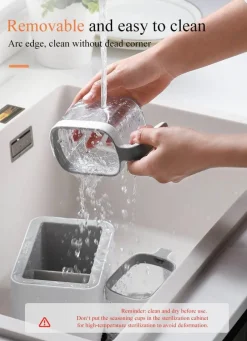 Space Savvy Küche & Esszimmer-Gewürz-Organizer zur Wandmontage – Gewürzregal mit mehreren Gittern