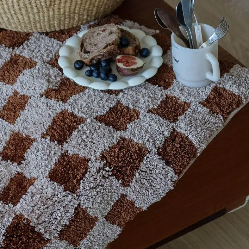 Warm Weaves Boden & Teppiche-Gitterteppich – Stilvoller Akzentteppich für Zuhause