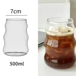 Plates u0026 More Küche & Esszimmer-Glasbecher-Set in Kürbisform – Vielseitiges Trinkgeschirr für Kaffee, Whisky, Wein, Joghurt