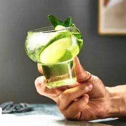 Plates u0026 More Küche & Esszimmer-Glasbecher-Set in Kürbisform – Vielseitiges Trinkgeschirr für Kaffee, Whisky, Wein, Joghurt