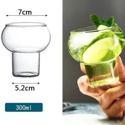 Plates u0026 More Küche & Esszimmer-Glasbecher-Set in Kürbisform – Vielseitiges Trinkgeschirr für Kaffee, Whisky, Wein, Joghurt