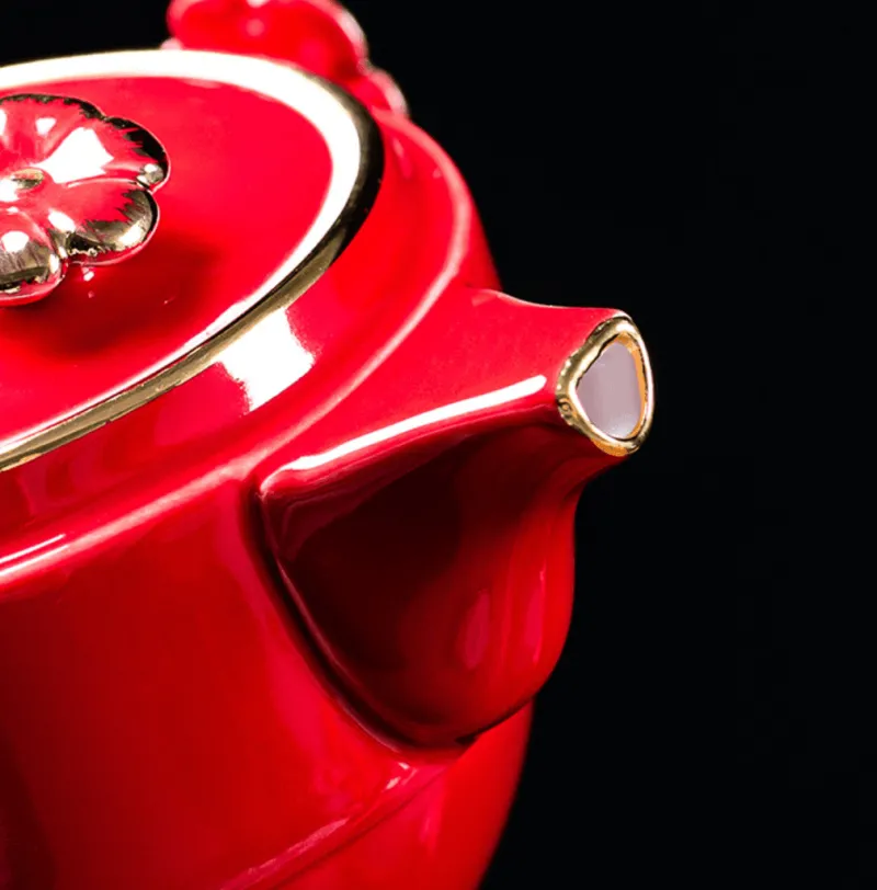 The Decor Haven Küche & Esszimmer-Glückskatze-Teeservice aus Keramik – das perfekte Geschenk für Katzenliebhaber