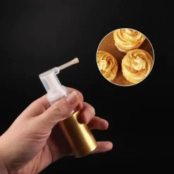 Tom Küche & Esszimmer-Glitzer-Kuchenspray – Verleihen Sie Ihren Desserts Glanz mit dem benutzerfreundlichen Dekorationswerkzeug