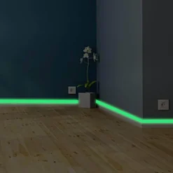 Comfort u0026 Style Beleuchtung-Glow in the Dark Baseboard Wall Sticker - Luminous Home Decor
