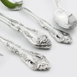 Feast u0026 Flair Küche & Esszimmer-Gold Silber Edelstahl Besteck Set - Küchengeschirr Werkzeuge Zubehör