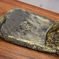 The Decor Haven Küche & Esszimmer-Golden Dragon Teekanne - Mystische Keramikteekanne