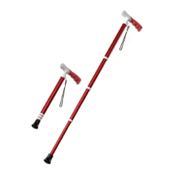 Decor Mobilitäts- Und Support-Tools|Outdoor-Artikel-Goldener leichter Wanderstock für Senioren und Wandern im Freien