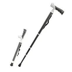 Decor Mobilitäts- Und Support-Tools|Outdoor-Artikel-Goldener leichter Wanderstock für Senioren und Wandern im Freien