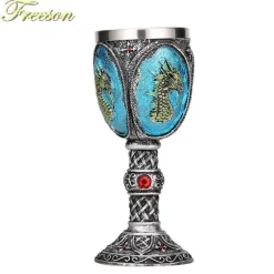 Feast u0026 Flair Küche & Esszimmer-Gothic Dragon King Edelstahlkelch - 200 ml Weinglas