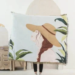 Snug u0026 Soft Bettzeug-Gotische Wandteppichdecke – doppelseitige Heim- und Außendekoration