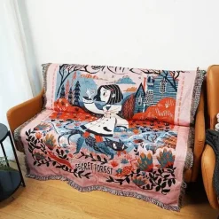 Snug u0026 Soft Bettzeug-Gotische Wandteppichdecke – doppelseitige Heim- und Außendekoration