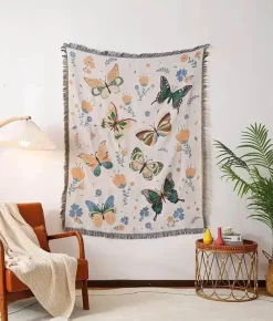 Snug u0026 Soft Bettzeug-Gotische Wandteppichdecke – doppelseitige Heim- und Außendekoration