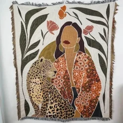 Snug u0026 Soft Bettzeug-Gotische Wandteppichdecke – doppelseitige Heim- und Außendekoration