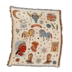 Snug u0026 Soft Bettzeug-Gotische Wandteppichdecke – doppelseitige Heim- und Außendekoration