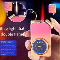 Trail Tech Outdoor-Gadgets|Outdoor-Artikel-Gradient Flame Lighter Watch – Einzigartiger, kreativer Zeitmesser für stilvolle Momente