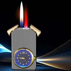 Trail Tech Outdoor-Gadgets|Outdoor-Artikel-Gradient Flame Lighter Watch – Einzigartiger, kreativer Zeitmesser für stilvolle Momente