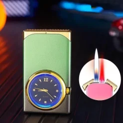 Trail Tech Outdoor-Gadgets|Outdoor-Artikel-Gradient Flame Lighter Watch – Einzigartiger, kreativer Zeitmesser für stilvolle Momente