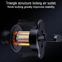 Wild u0026 Free Gear Autozubehör|Automobilindustrie-360-Grad-Magnet-Telefonhalter für die Lüftungsöffnung im Auto - Universelle Telefonhalterung