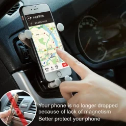 Wild u0026 Free Gear Autozubehör|Automobilindustrie-Gravity-Telefonhalter für Lüftungsschlitze – Autohalterungsclip