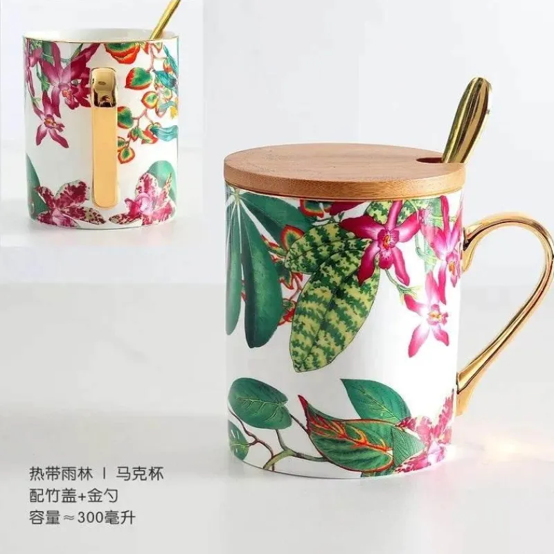 Feast u0026 Flair Küche & Esszimmer-Green Leaf Geschirrset - Teller Schüsseln Teegeschirr