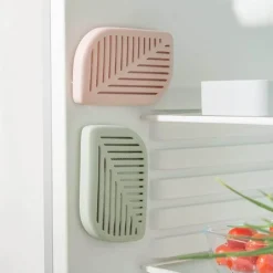 The Decor Haven Küche & Esszimmer-Green Leaf Lufterfrischer - Kühlschrank-Erfrischerbox