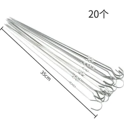 Tom Küche & Esszimmer-Grillspieße aus Edelstahl – Grillwerkzeuge für den Außenbereich