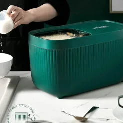 Space Savvy Küche & Esszimmer-Großer Getreidelagerbehälter - Organizer-Box mit hoher Kapazität