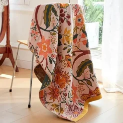 The Blanket Nook Bettzeug-Großes Badetuch aus Baumwollgaze – weich, saugfähig, 90 x 180 cm für ultimativen Komfort